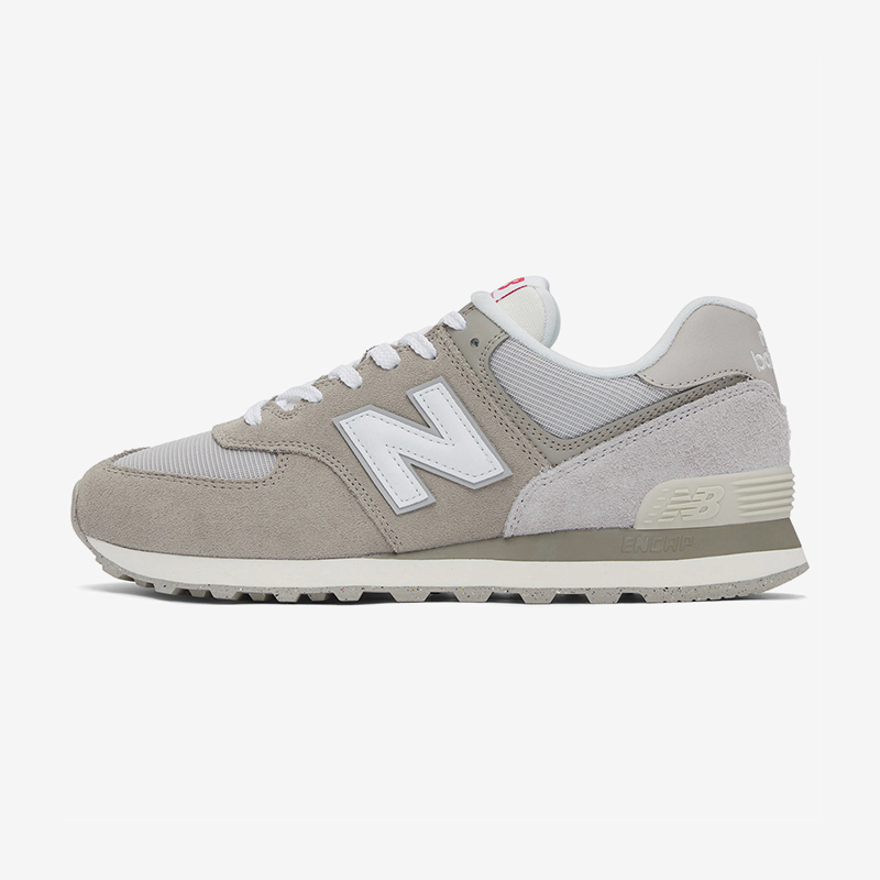 New Balance Shoes 574 - นิวบาลานซ์ NB ของแท้ 574 ซีรีส์รองเท้าลำลองสำหรับบุรุษและสตรีแบบเย็บปะติดปะต่อกันระบายอากาศได้ดี U574GRR