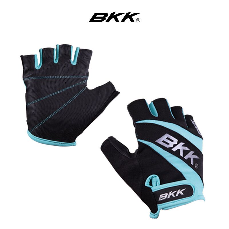 Cycling Glove Padded - ถุงมือเปิดนิ้วตกปลา BKK 1คู่, ถุงมือยุทธวิธีกลางแจ้งกีฬายิงล่าสัตว์ถุงมือจักรยานมอเตอร์ไซค์