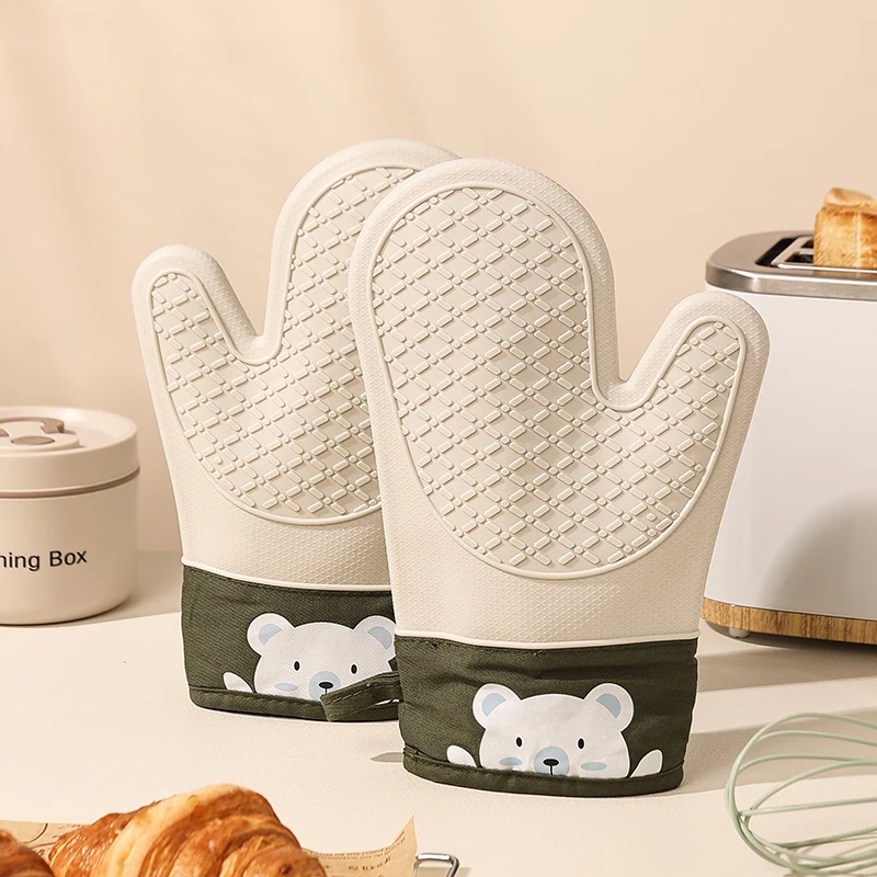 ถุงมือซิลิโคนกันความร้อน หนาขึ - Oven Mitt Silicone บทวิจารณ์และราคา