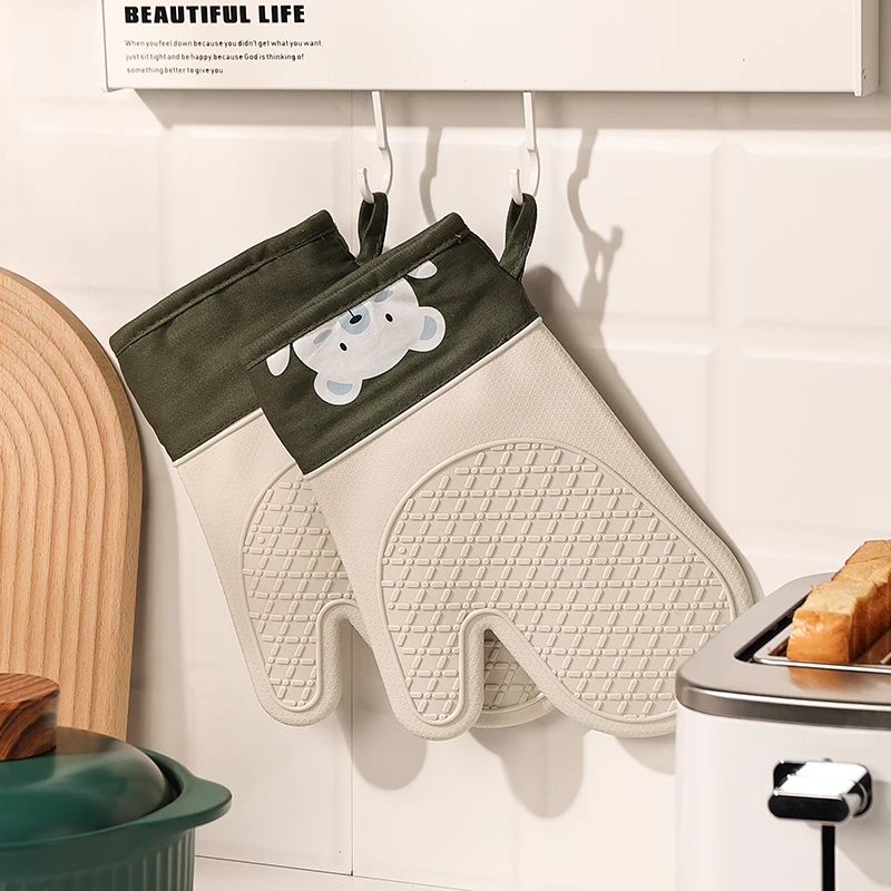 ถุงมือซิลิโคนกันความร้อน หนาขึ - Oven Mitt Silicone บทวิจารณ์และราคา
