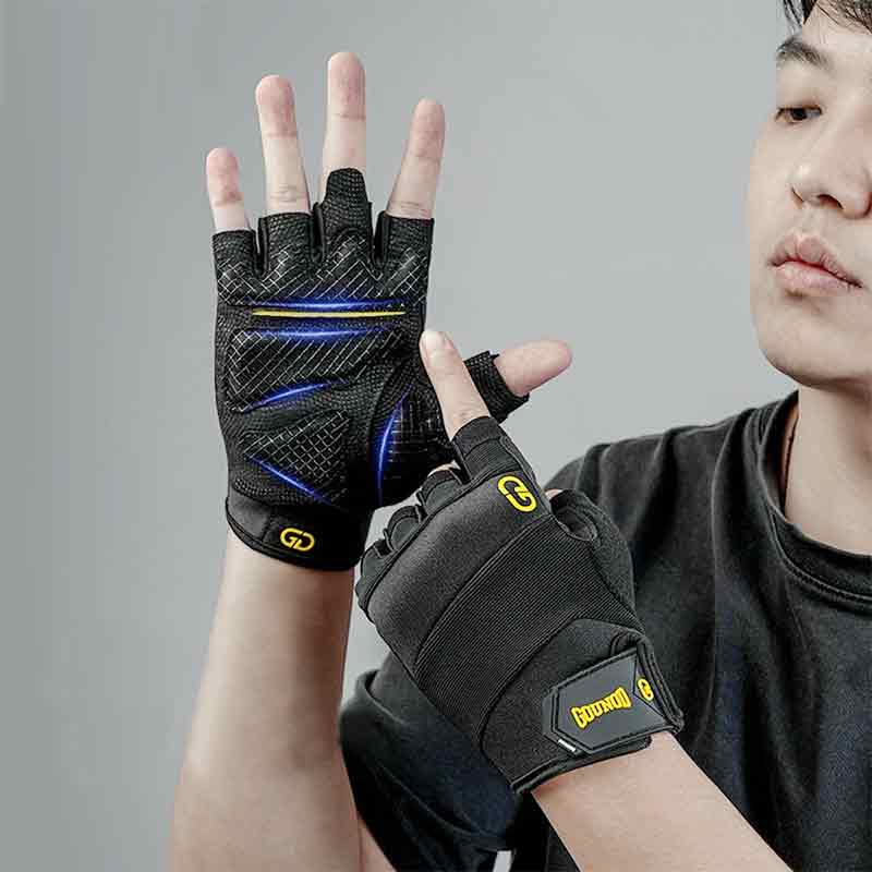 ถุงมือออกกําลังกาย 1 คู่สําหรั - Workout Glove Gym บทวิจารณ์และราคา
