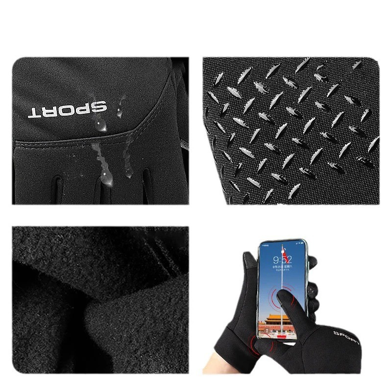 ถุงมือปั่นจักรยานแบบครึ่งนิ้วส - Cycling Glove Padded บทวิจารณ์และราคา