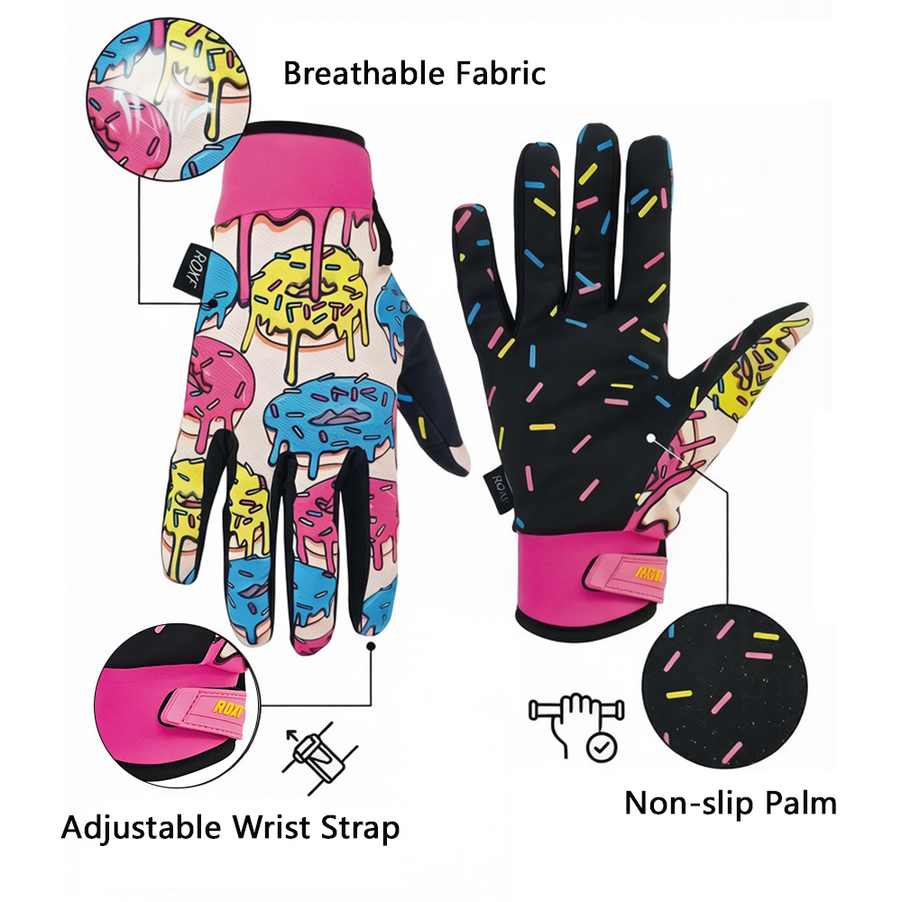 ถุงมือปั่นจักรยานแบบสัมผัสหน้า - Workout Glove Gym บทวิจารณ์และราคา