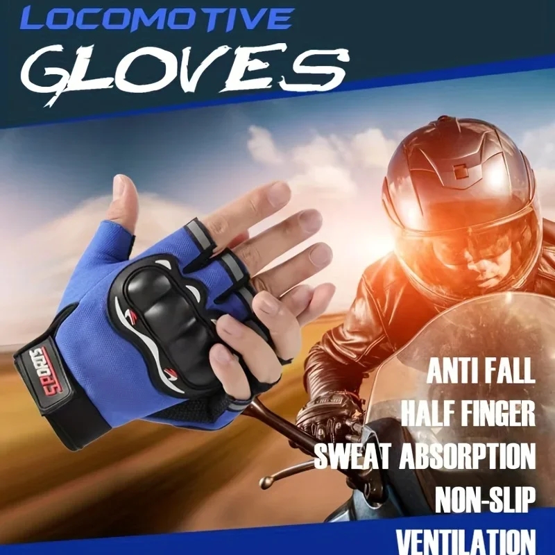 ผู้ชายถุงมือรถจักรยานยนต์เต็ม/ - Motorcycle Glove Knuckle บทวิจารณ์และราคา